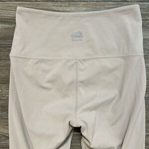 Roots Canada Restore Legging High Rise Light Gray Yoga Soft Stretch 27” Size XS